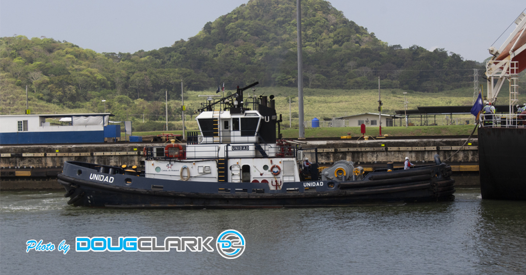 Panama Canal tugboat